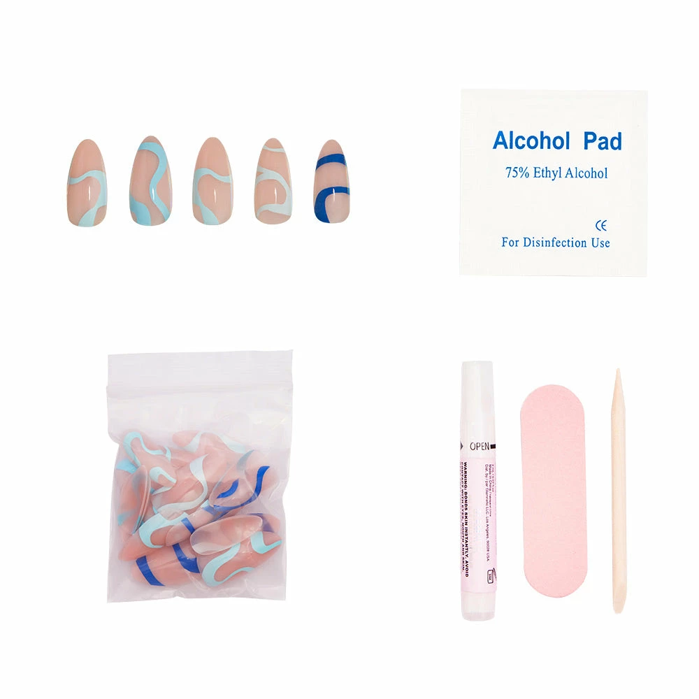 Buy π€© glamnetic Wavy Blues π 6 Buy π€© glamnetic Wavy Blues π - Image 4