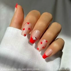 Best reviews of ๐ฅฐ glamnetic Hello Kitty Red Nails ๐