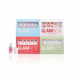 Deals 👍 glamnetic Holiday Party 👏 -Cheapglamnetic Store SleighAllDay Bundle4 NailGlue